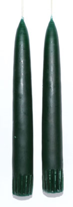 (image for) 7" Dark Green taper pair