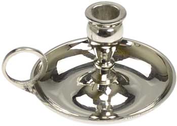 (image for) Nickel chime candle holder - Click Image to Close