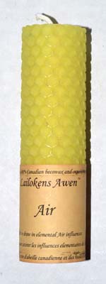 (image for) 4 1/4" Air Lailokens Awen candle - Click Image to Close