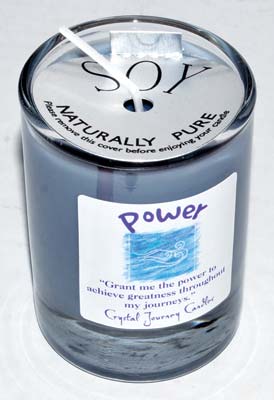 (image for) Power soy votive candle
