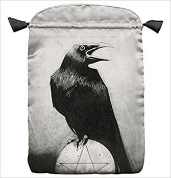 (image for) Murder of Crows Tarot Bag by Lo Scarabeo 6" x 9"