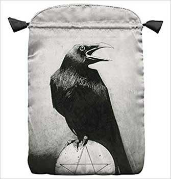 (image for) Murder of Crows Tarot Bag by Lo Scarabeo 6" x 9"