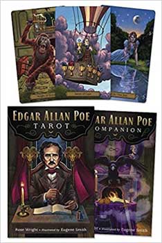 (image for) Edgar Allan Poe tarot deck & book by Wright & Smith