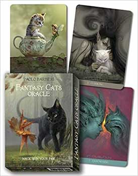 (image for) Fantasy Cats oracle by Paolo Barbieri