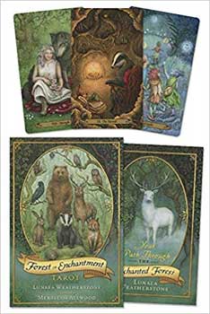 (image for) Forest of Enchantment tarot deck & book by Weatherstone & Allwood