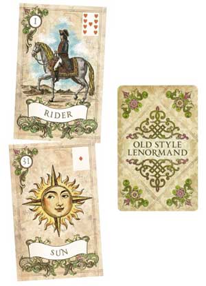 (image for) Old Style Lenormand tarot