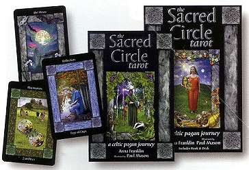 (image for) Sacred Circle, Celtic Pagan Journey tarot by Franklin & Mason