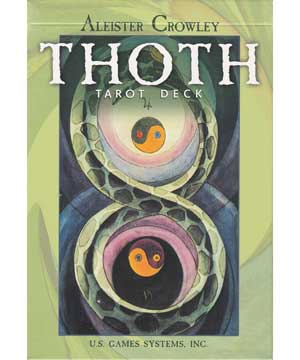 (image for) Thoth tarot (regular green) deck - Click Image to Close