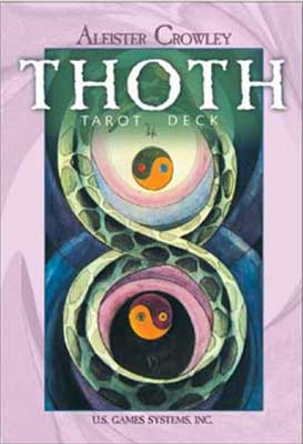 (image for) Thoth Tarot (small purple) deck