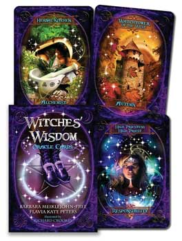(image for) Witches' Wisdom oracle by Meiklejohn-Free & Peters