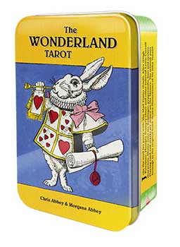 (image for) Wonderland Tarot tin by Abbey & Abbey
