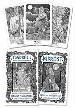 (image for) Yggdrasil Norse Divination cards dk & bk by Halldorsson & Hauksdottir