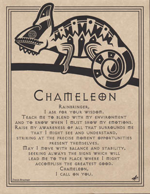(image for) Chameleon Prayer - Click Image to Close
