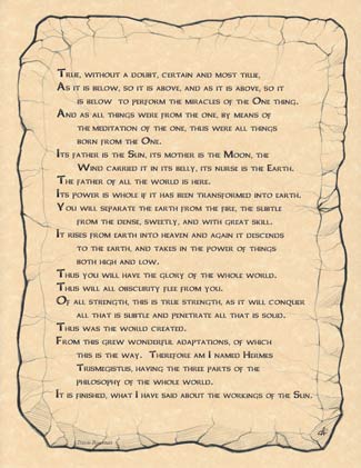(image for) Emerald Tablet - Click Image to Close