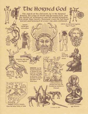 (image for) Horned God poster