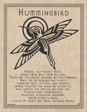 (image for) Hummingbird Prayer - Click Image to Close