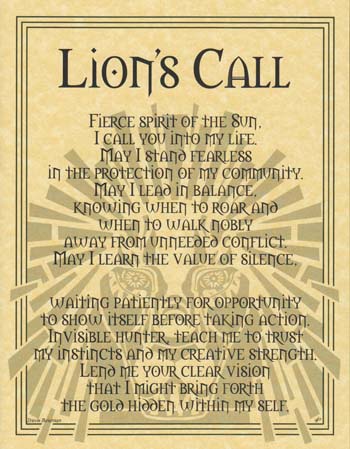 (image for) Lion Prayer