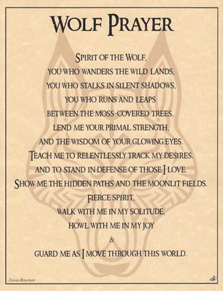 (image for) Wolf Prayer - Click Image to Close