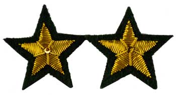 (image for) Starry Pentagram iron-on patch 3" - Click Image to Close