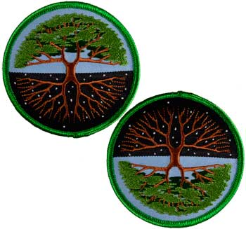 (image for) Tree of Life iron-on patch 3"