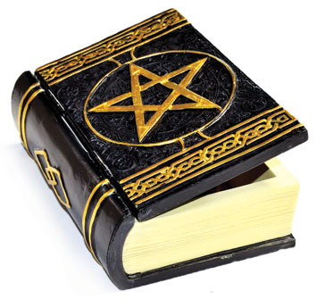 (image for) 4" x 5 3/4" Pentagram Book box - Click Image to Close