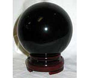 (image for) 50mm Black crystal ball - Click Image to Close