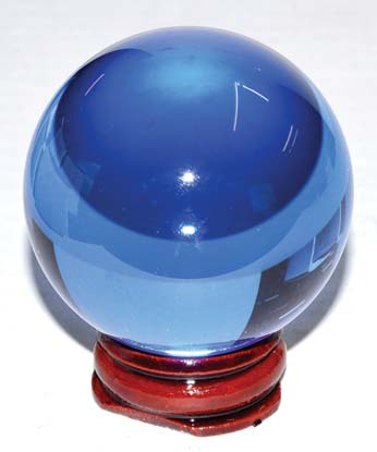(image for) 50mm Blue crystal ball - Click Image to Close