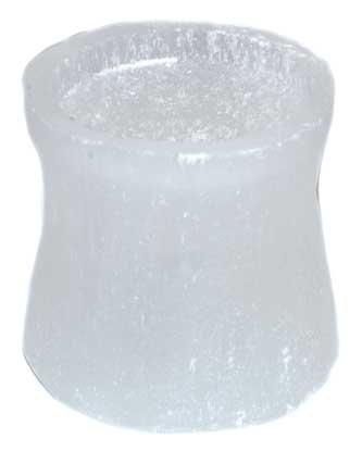 (image for) 1 1/2" Selenite ball stand - Click Image to Close