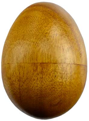 (image for) Wooden Egg Shaker - Click Image to Close