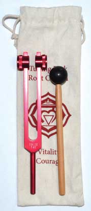 (image for) 8 1/2" Root (red) tuning fork