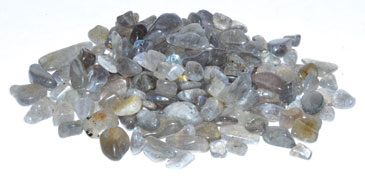 (image for) 1 lb Labradorite tumbled chips 6-8mm
