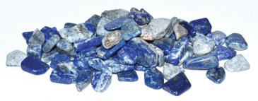 (image for) 1 lb Lapis tumbled chips 7-9mm