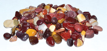 (image for) 1 lb Mookaite tumbled chips 6-8mm