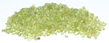 (image for) 1 lb Peridot tumbled chips 2-4mm