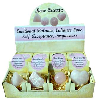 (image for) Rose Quartz gift box (set of 12) - Click Image to Close