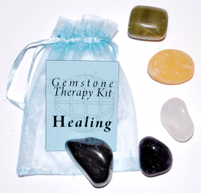 (image for) Healing gemstone therapy