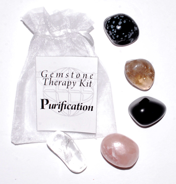 (image for) Purification gemstone therapy
