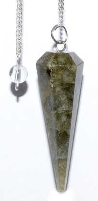 (image for) 6-sided Labradorite pendulum - Click Image to Close