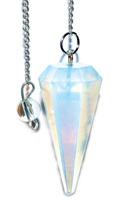 (image for) 6-sided Opalite pendulum