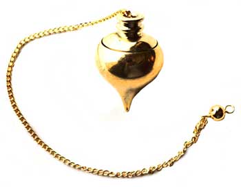 (image for) gold plated pendulum w Compartment