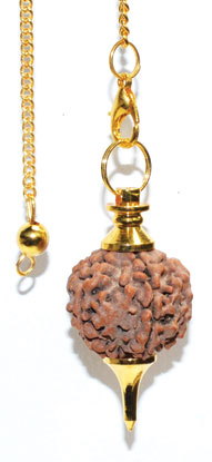 (image for) Gold Rudraksha pendulum