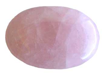 (image for) Rose Quartz palm stone