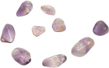 (image for) 1 lb Ametrine tumbled - Click Image to Close