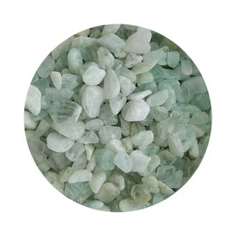 (image for) 1 lb Aquamarine tumbled stones - Click Image to Close