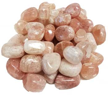 (image for) 1 lb Red Calcite tumbled stones