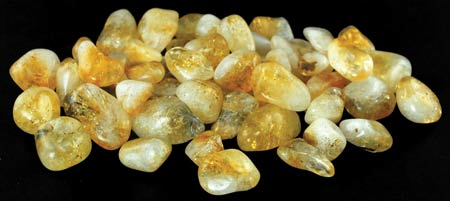 (image for) 1 Lb Citrine tumbled - Click Image to Close