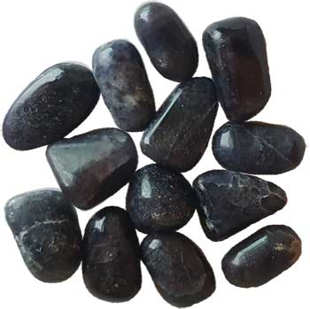 (image for) 1 lb Iolite tumbled stones