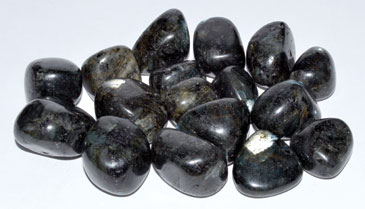 (image for) 1 lb Larvikite tumbled stones