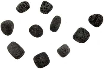 (image for) 1 lb Lava tumbled stones - Click Image to Close