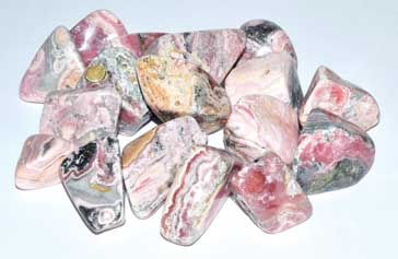 (image for) 1 lb Rhodochrosite tumbled stones